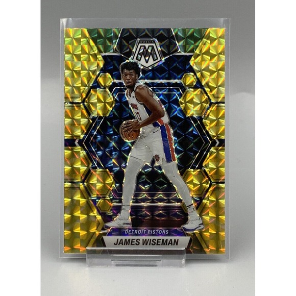 Other - Panini Mosaic 2022 James Wiseman Pistons #79 Yellow Reactive‎ Prizm